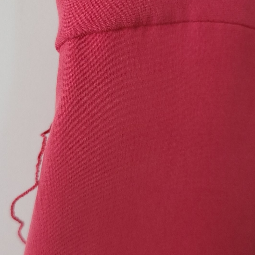 Talbot's Silk Pink Dress Sz 16 - Picture 5 of 8